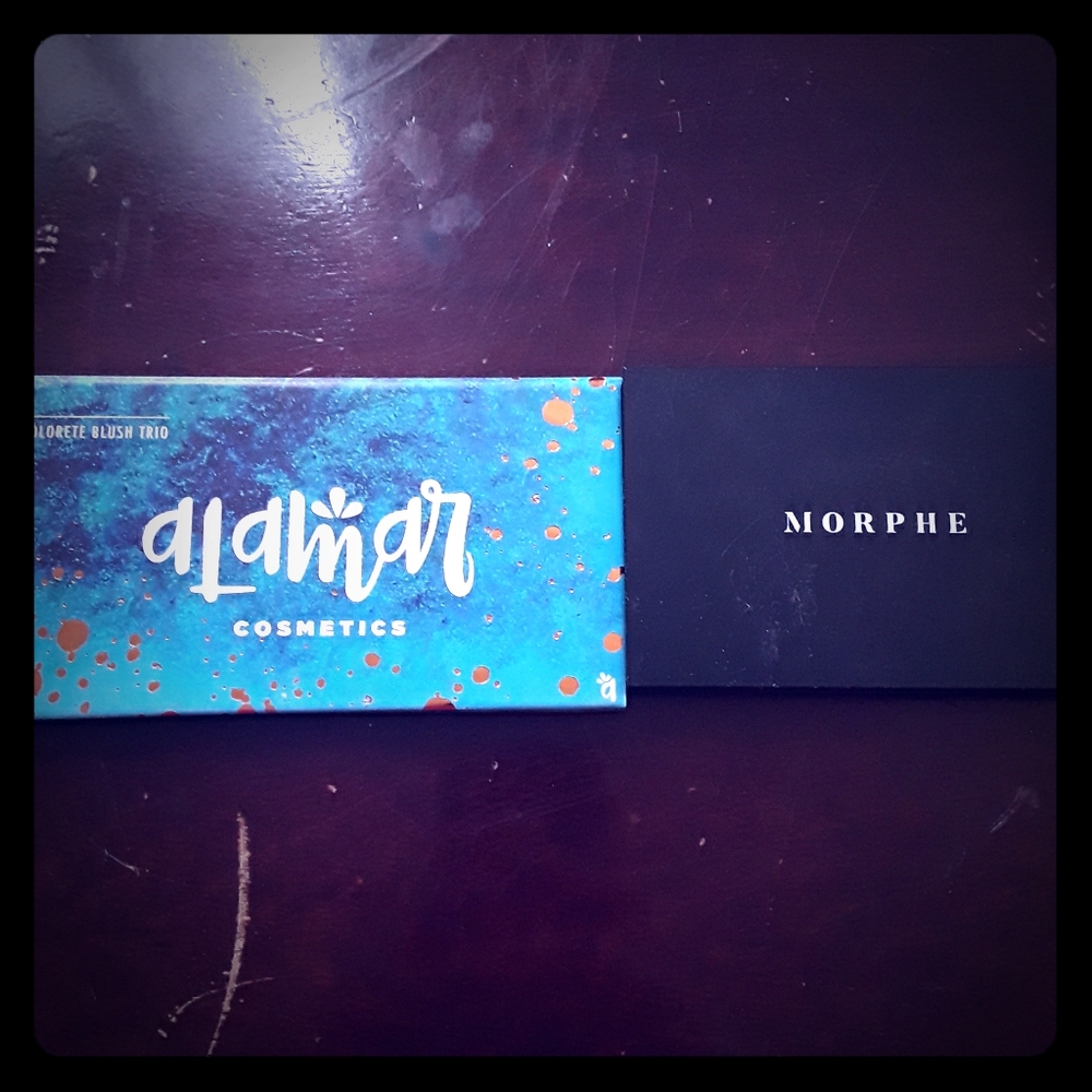 Alamar Cosmetics & Morphe blush trios
